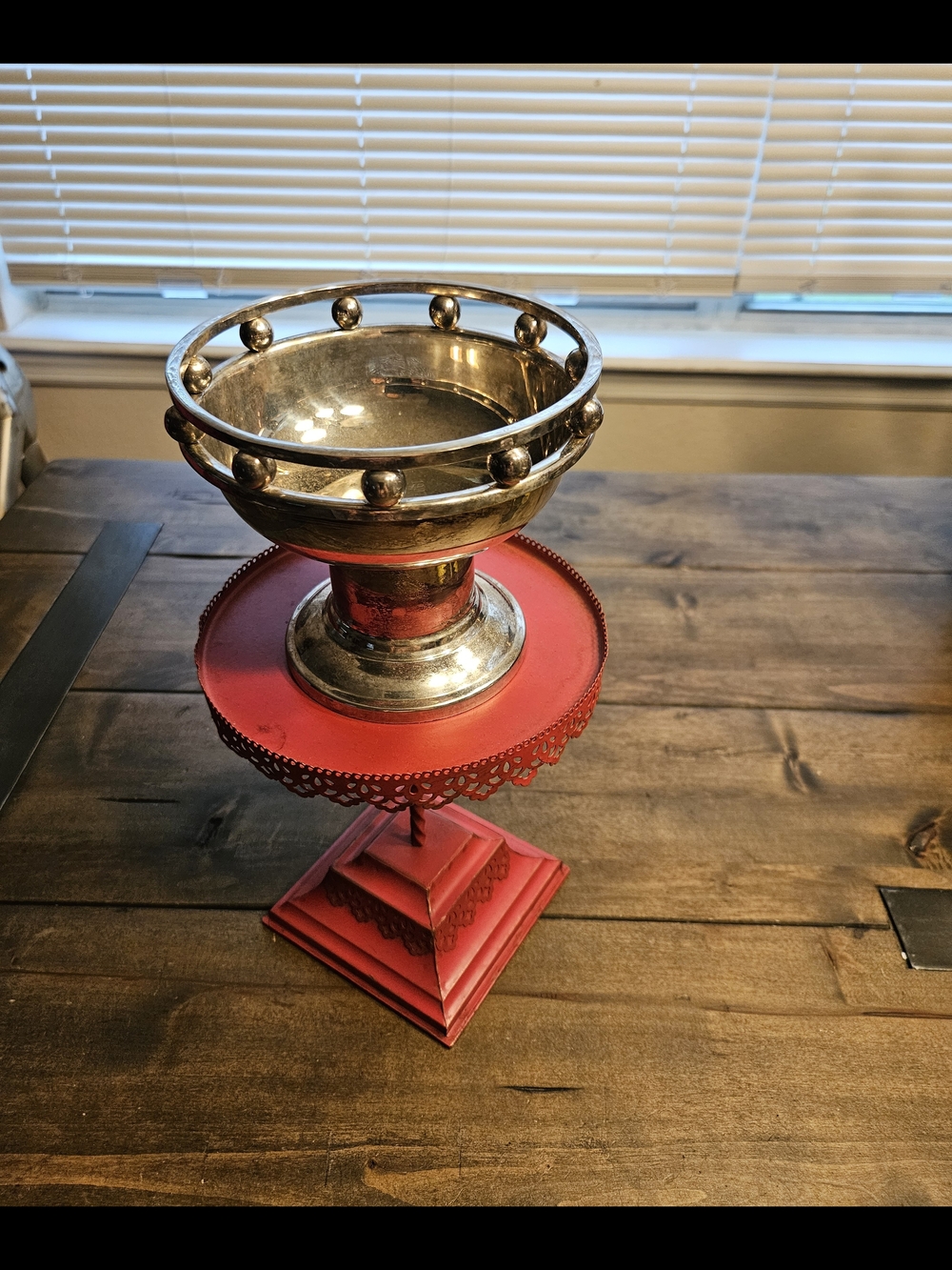 Larry Laslo Modern Silverplate Trophy